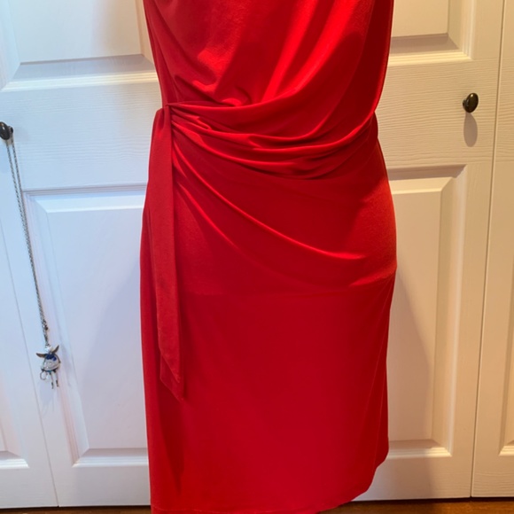 Libra red size medium summer dress - Picture 3 of 4